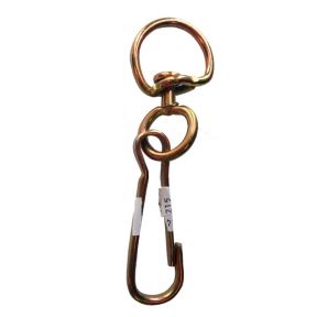 Карабін з вертушкою 55 мм 