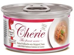 Cherie Signature Gravy Mix вологий корм зі шматочками тунця та лосося в соусі для кішок 80 гр 