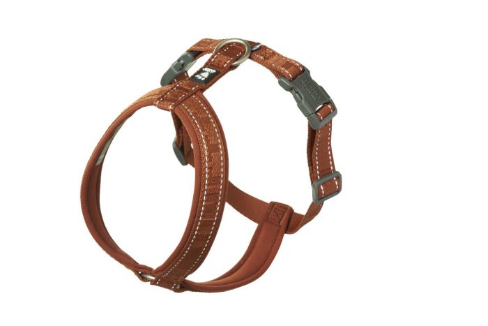 Анатомічна шлейка для собак Hurtta Casual Y-harness 45-55 Коричневий