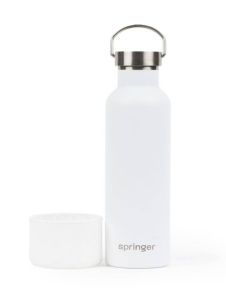 Термос із спеціальною мискою для собак Springland Білий 710 мл + 240 мл