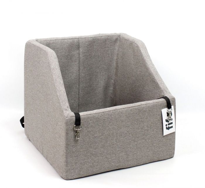 Автокрісло Лакус, 40х40х35 см. Сіре.