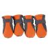 Черевики для собак неопренові s 82х57 мм Сіро-помаранчеві