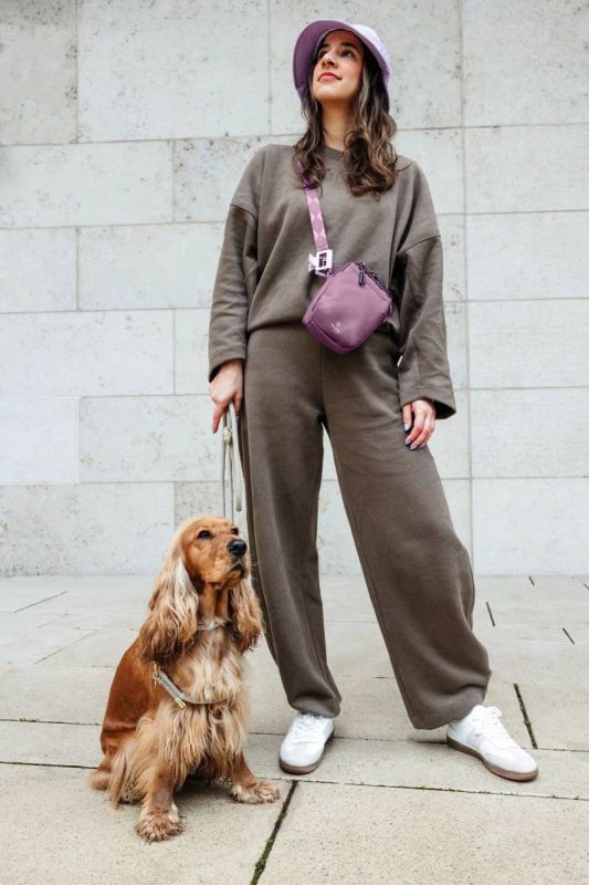 Сумка для ласощів і аксесуарів собак Palopa Greta L Ягідний