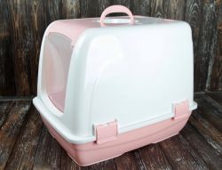 Туалет для котів будка 503740 см Трояндовий
