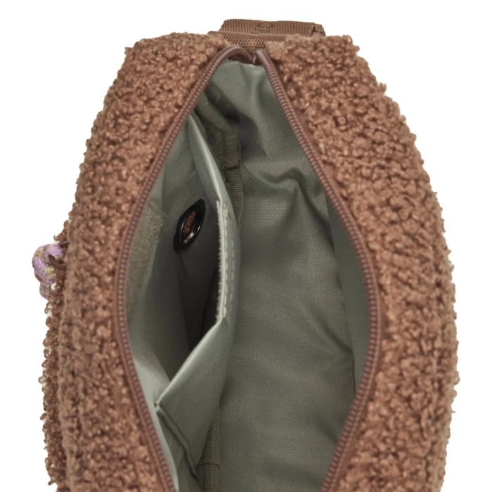 Квадратна сумка для ласощів та аксесуарів собак Palopa Noka Teddy-Fleece Коричневий