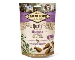 Ласощі Carnilove Dog Soft Snack для собак із перепелом та орегано 200г  