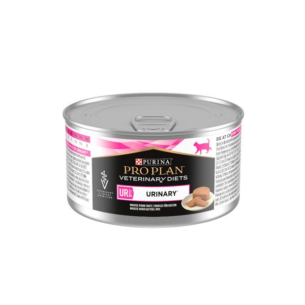 Pro Plan Veterinary Diets UR Urinary консерва для котів при захворюваннях сечовивідних шляхів з індичкою, 195 г 195 г