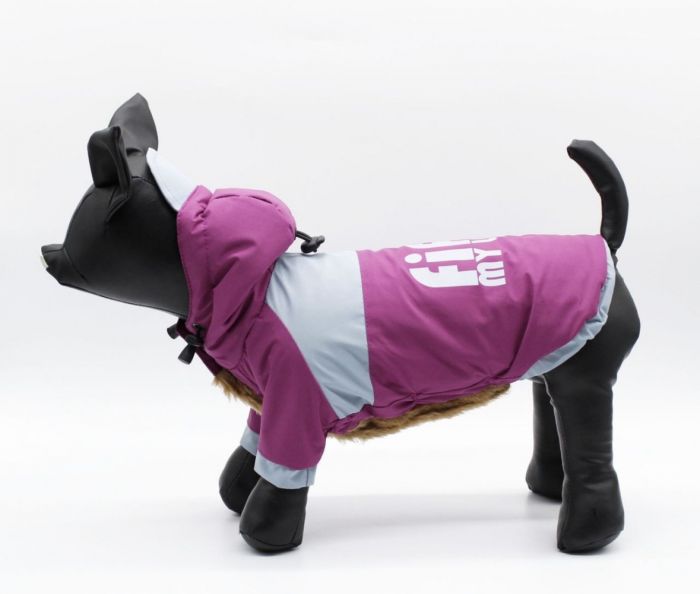 Октавія куртка з капюшоном, дівчинка, фуксія. XXS (А22В25-31см)