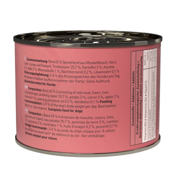 Вологий корм для собак Dogz Finefood No.02 яловичина 200 г