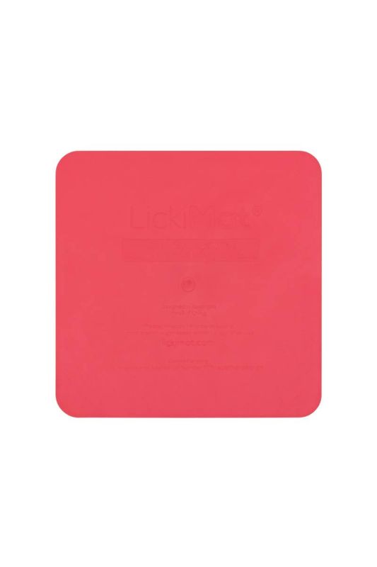 Лизальний килимок антистрес для кішок LickiMatster Pink