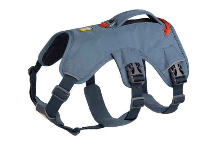 Підтримуюча шлейка для службових собак Ruffwear Web Master™ M 69-81 см Синій