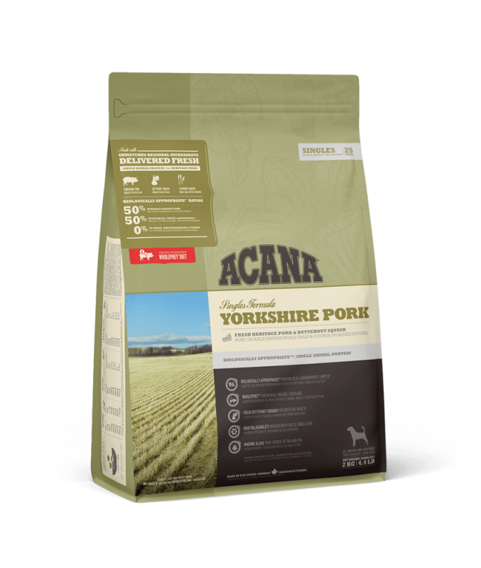 ACANA Yorkshire Pork для собак з чутливим травленням 2 кг 2 кг
