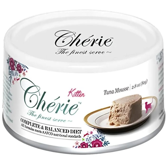Cherie Complete Balanced Tuna Mousse вологий корм мус із тунця для кошенят 80 гр 