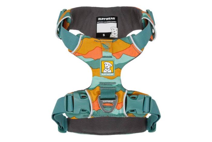 Повсякденна шлейка для собак Ruffwear Front Range S 56-69 см Бірюзово-оранжевий