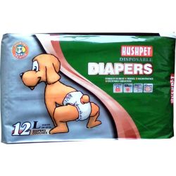 Універсальні підгузки-трусики для собак 12шт L