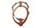 Анатомічна шлейка для собак Hurtta Casual Y-harness 60-70 Коричневий