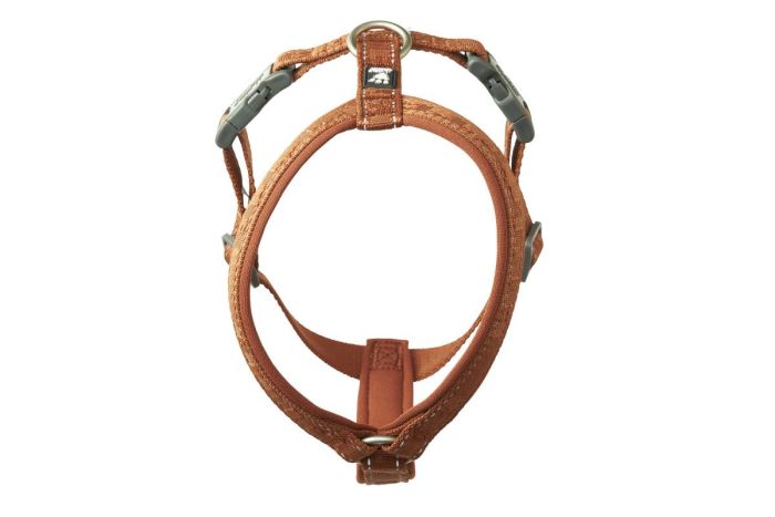 Анатомічна шлейка для собак Hurtta Casual Y-harness 60-70 Коричневий
