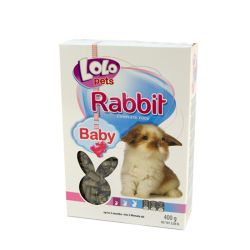 Корм для молодих кроликів до 3-х міс 400гLolopets 