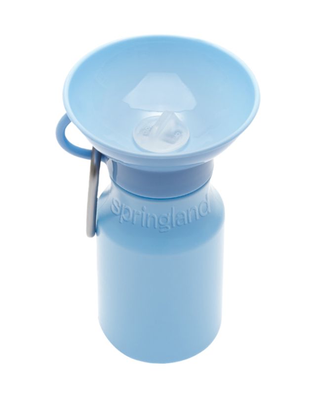 Пляшка-поїлка для собак Springland Блакитний 450 мл