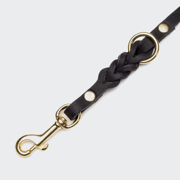 Повідець для собак Cloud7 Riverside Park 225 см / 1,4 см Чорний L