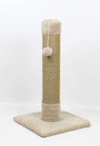 Дерево Дряпка Джут Бежева 