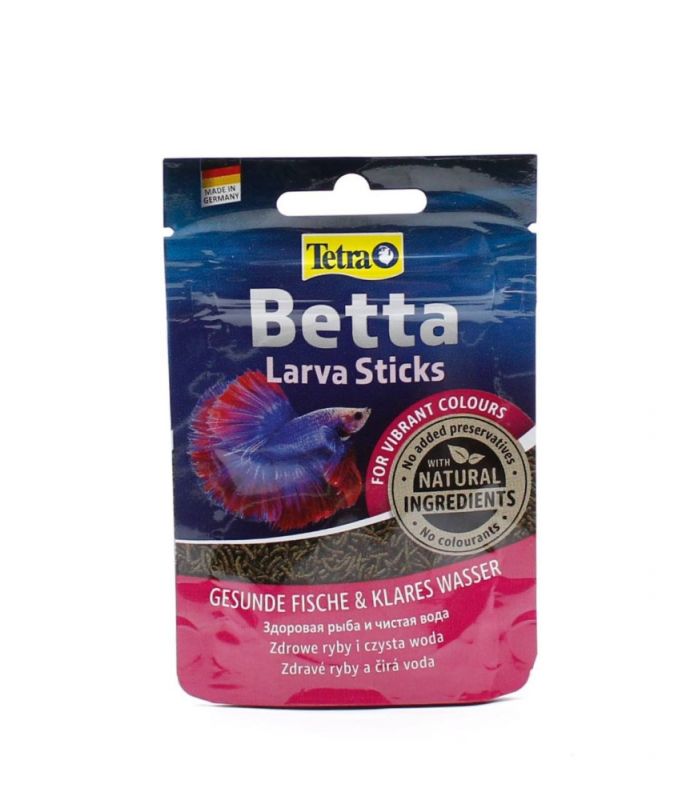 Корм для рибок півників Tetra Betta Larva Sticks Палички, 5 г 