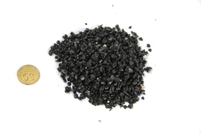 Грунт чорний окатиш фракція 2-5мм 10кг 