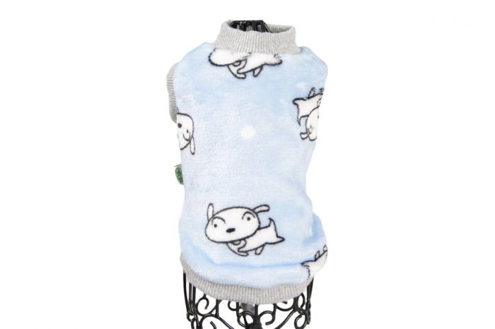 Толстовка для собак Пуфик махра S2