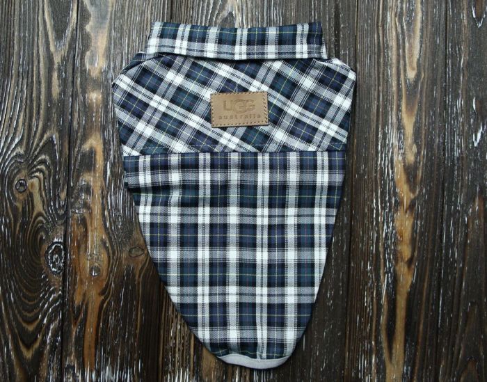 Піжон сорочка для собак хлопчиків штапель M