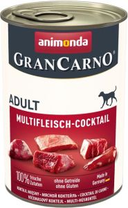 Animonda Gran Carno Adult Multi Meat Cocktail вологий корм мульти мясний коктейль для собак 800 гр 