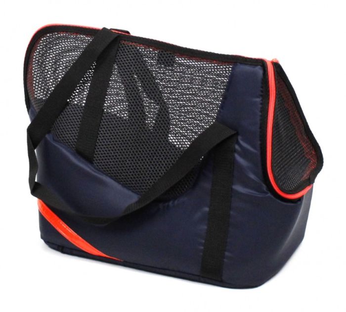 Сумка Крос синя (помаранчева смуга) 35х31х23 см