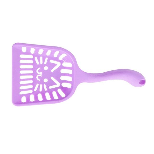 Лопатка для котячого туалету сітка у вигляді кота 2710см 