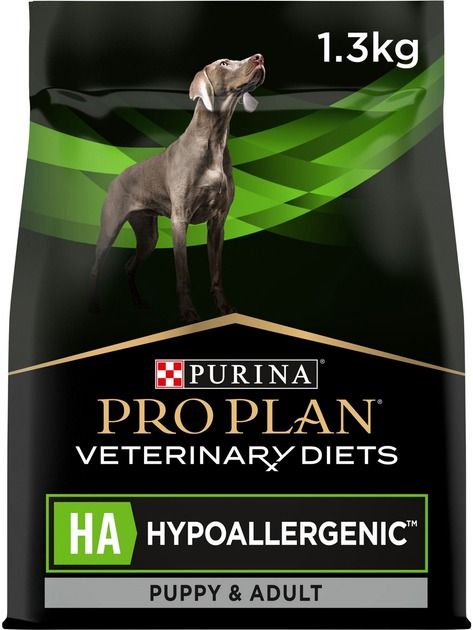 АКЦІЯ Pro Plan Veterinary Diets HA сухий дієтичний корм для цуценят та дорослих собак 1,3 кг 