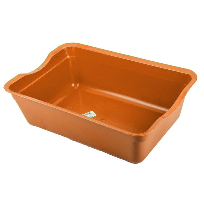 Туалет для кішок Дніпро глибокий 398270120 мм Оранжевий