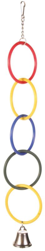 Іграшка для птахів 5 кілець, Тріксі 5235 Іграшка для птахів, Тріксі сходи з 5 кілець 5235