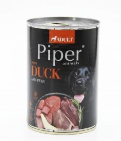 Dolina Noteci Piper Duck  Pear Консервований корм для дорослих собак з качкою та грушею 400 гр