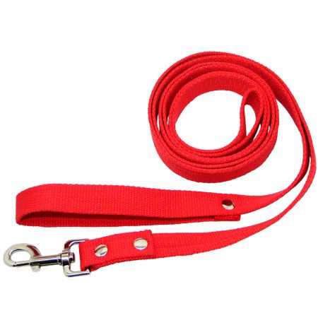 Поводок брезент 25мм Червоний Довжина 3.6 м