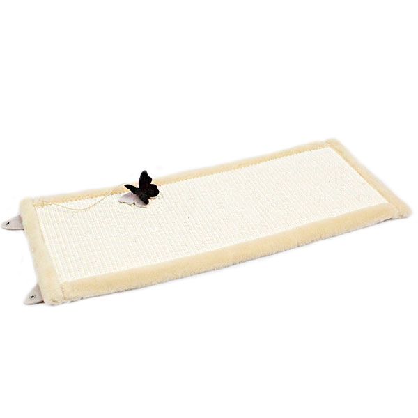 Дряпка-килим сизаль бежева, 68х28 см 