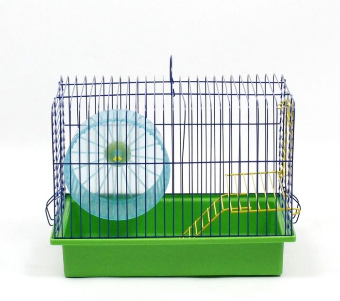 Клітка Хомяк - 2 для гризунів цілісна фарба 322224 