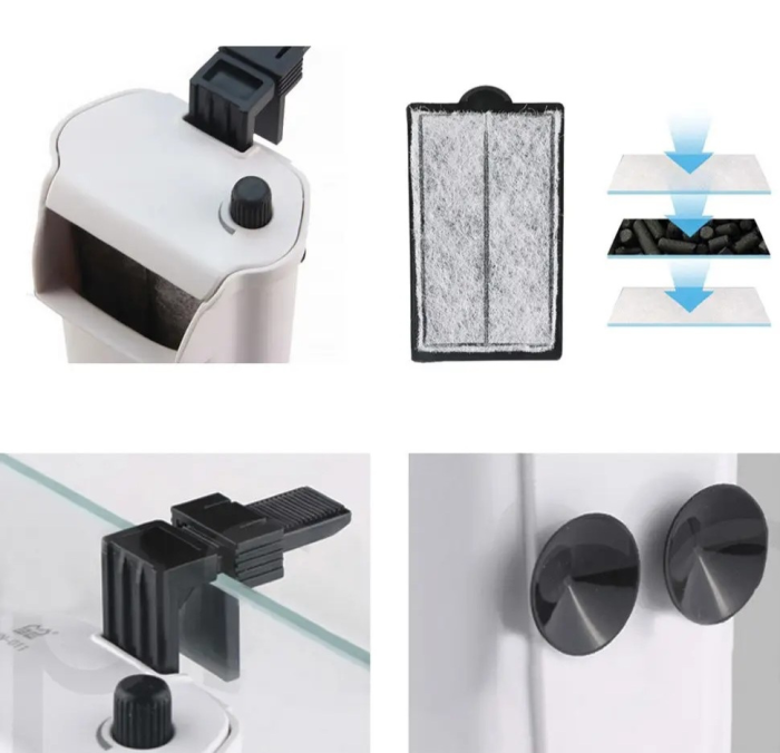 Фільтр SunSun HN-011 дрептилій, 3Вт, 300лгод, до 60л 