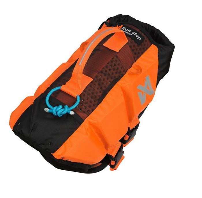 Рятувальний жилет для собак Protector life jacket Non-stop dogwear Чорний/Помаранчевий 6