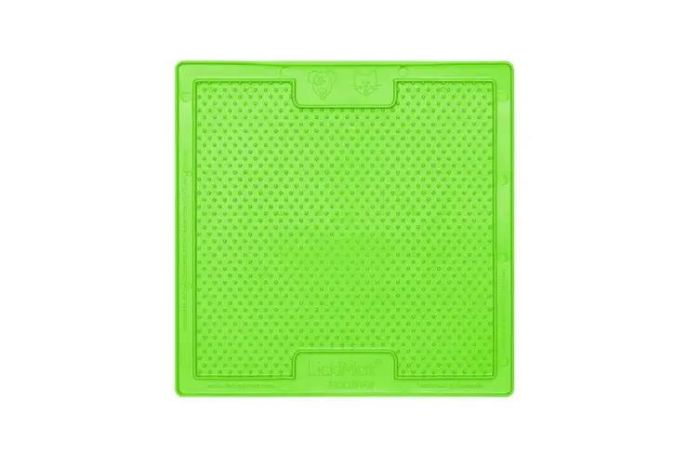 Лизальний килимок антистрес для котів LickiMat Soother Green Cat, м'яка основа