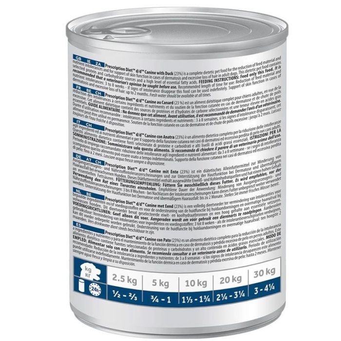Hills Prescription Diet dd Sensitivities консерви при харчовій алергії у собак, з качкою, 370 г 