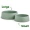 Миска із 100% переробленого пластику для собак Beco Pets Steady Bowls Зелений L