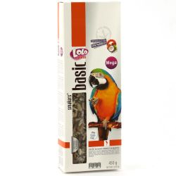 Lolo pets колосок з горіхами і кокосом для великих папуг 450 г 