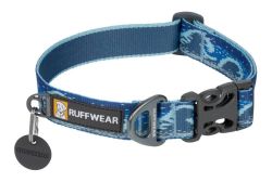 Світловідбиваючий нашийник для собаки Ruffwear Crag™ Wave 51-66 см Синьо-блакитний