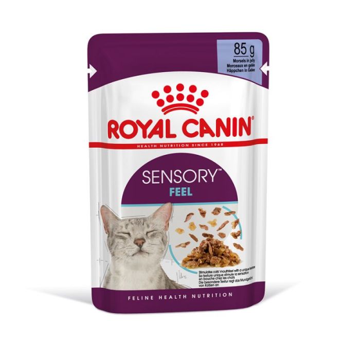 Royal Canin Sensory Feel in Gravy 85г Корм для вибагливих котів в соусі Акція 3+1