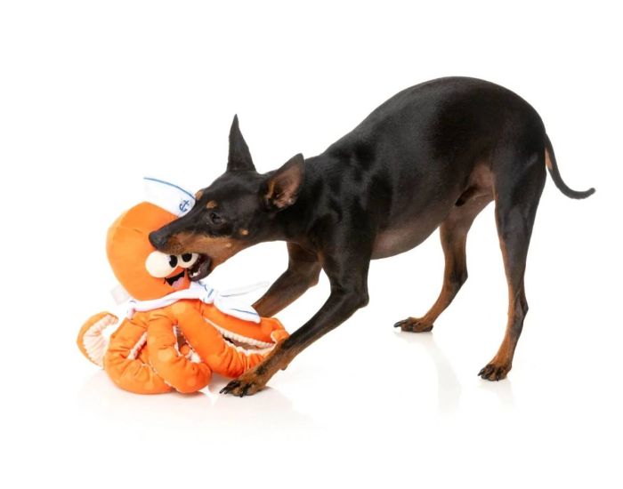 М'яка іграшка для собак FuzzYard Восьминіг-моряк Sailor Squiggles