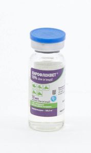 Енрофлоквет 10 - інєкційний антибактеріальний препарат 10 мл