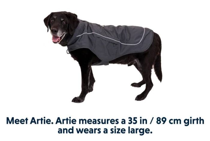 Куртка для собак Ruffwear Overcoat Fuse™ L Сірий